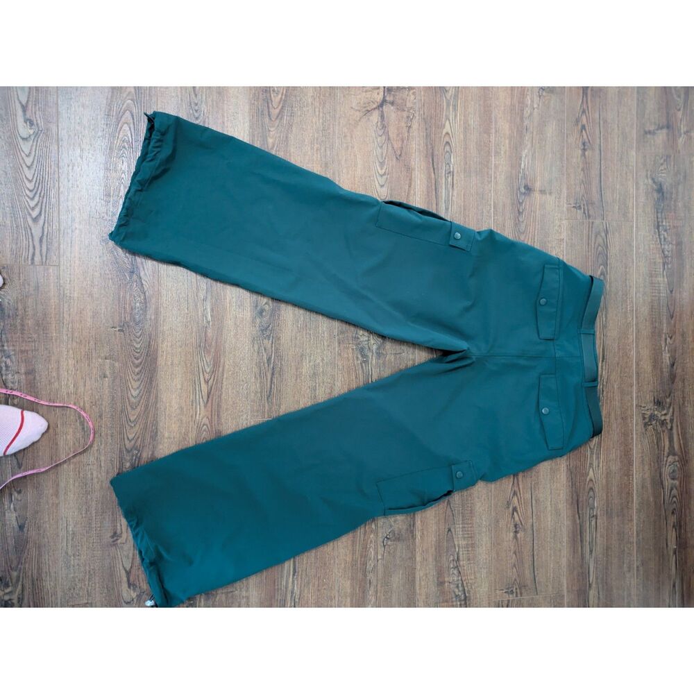 Outdoor Voices RecTrek Cargo Pant L Green Hiking Trail Techwear Gorpcore Cinch - Picture 11 of 11